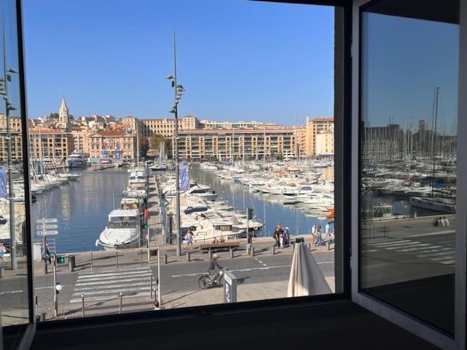 T4 Marseille Vue Imprenable Sur Vieux Port Leilighet Eksteriør bilde